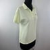 LACOSTE Yellow Pique Cotton Short Sleeve Polo Shirt Top Preppy Women's 6 FRANCE