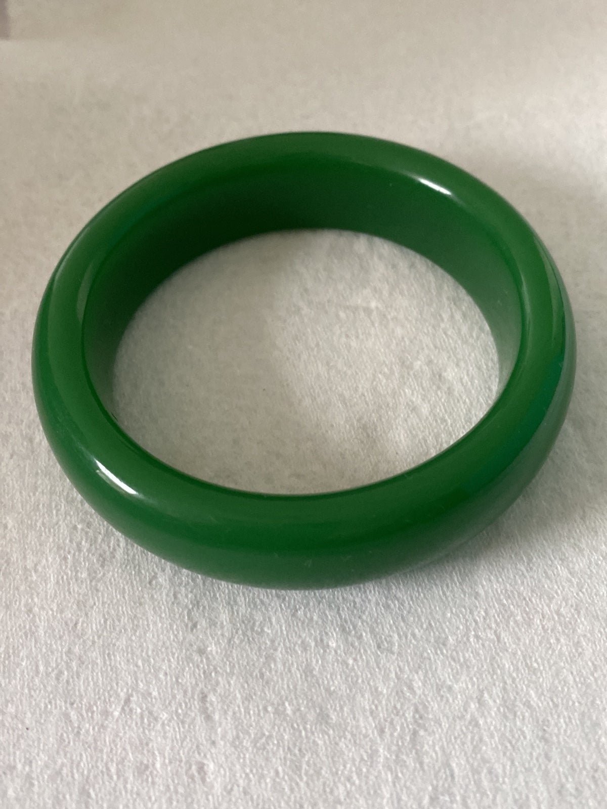 bangle Bracelet vintage jadeite emerald color