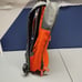 Projekt Klark Unisex Backpack Orange Gray Padded Shoulder Straps Water Resistant