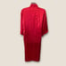 Vintage 90s-Y2K Enchanting Satin Robe Red Small
