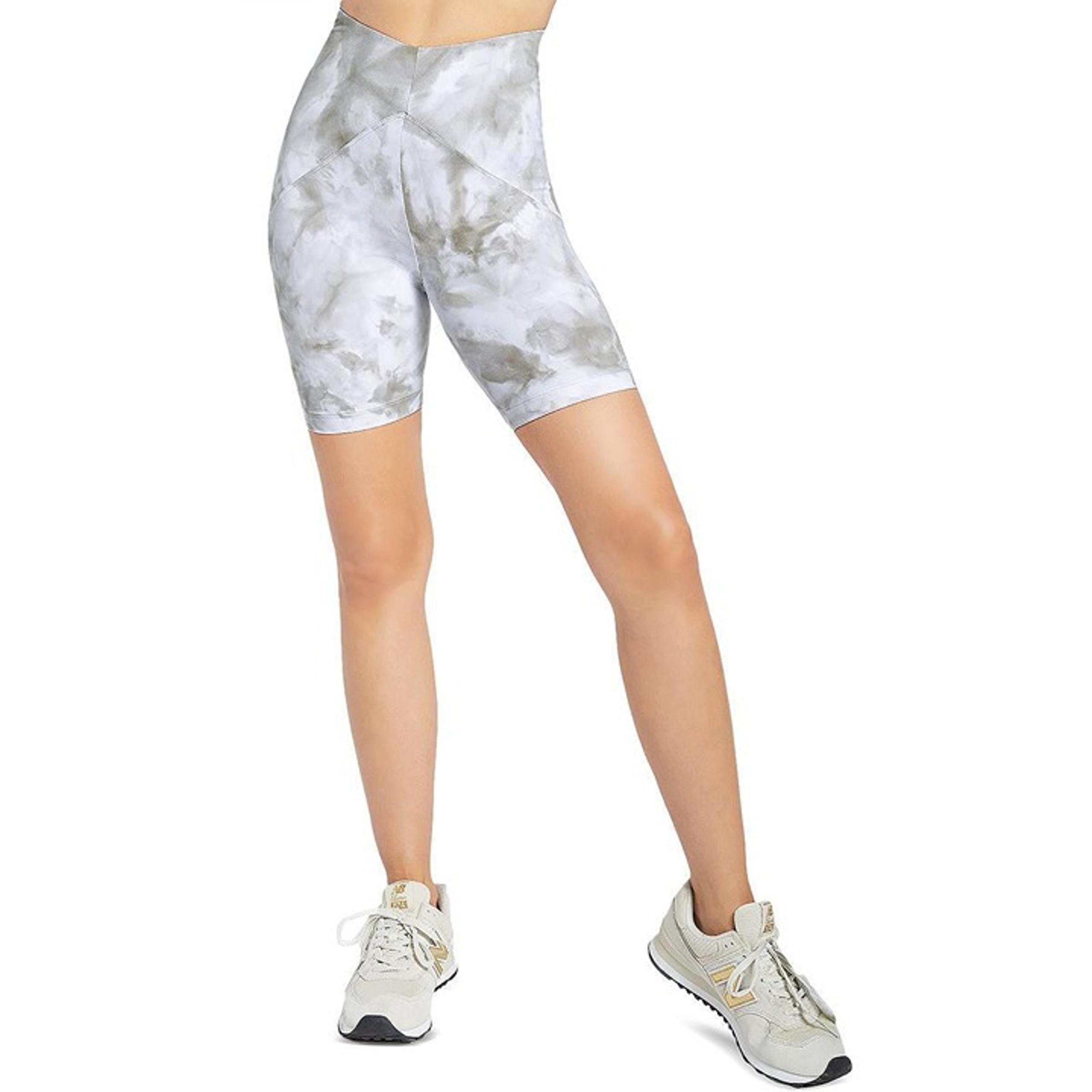 Koral Activewear Women's Serve Colorfast High Rise Shorts Grey XS B4HP $88