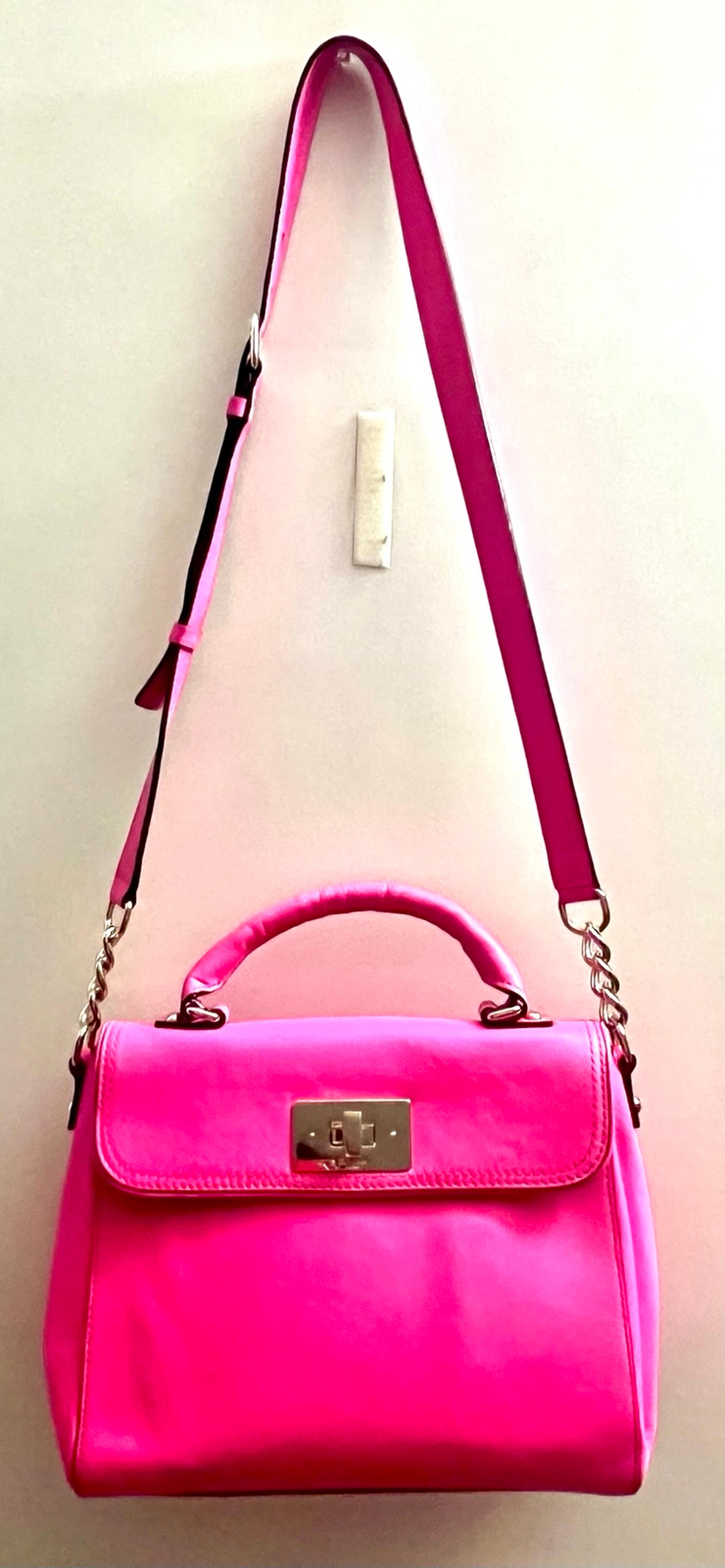 Kate Spade - Irving Place Little Nadine Satchel in Hot Pink