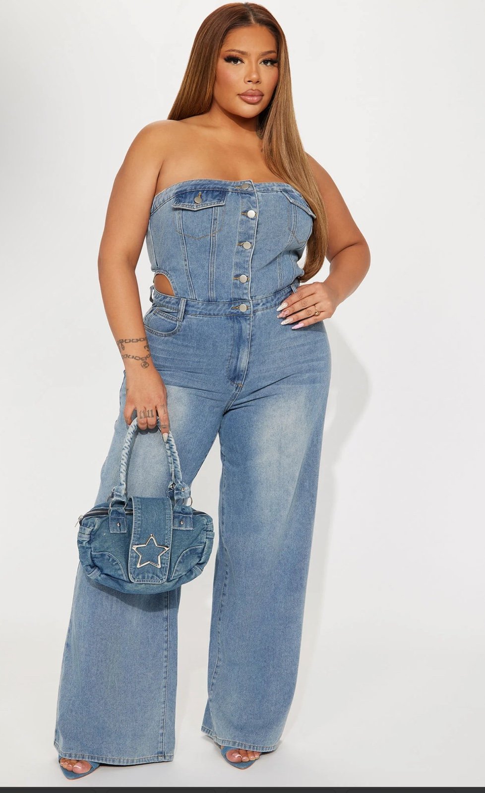 Jeans Jump suit