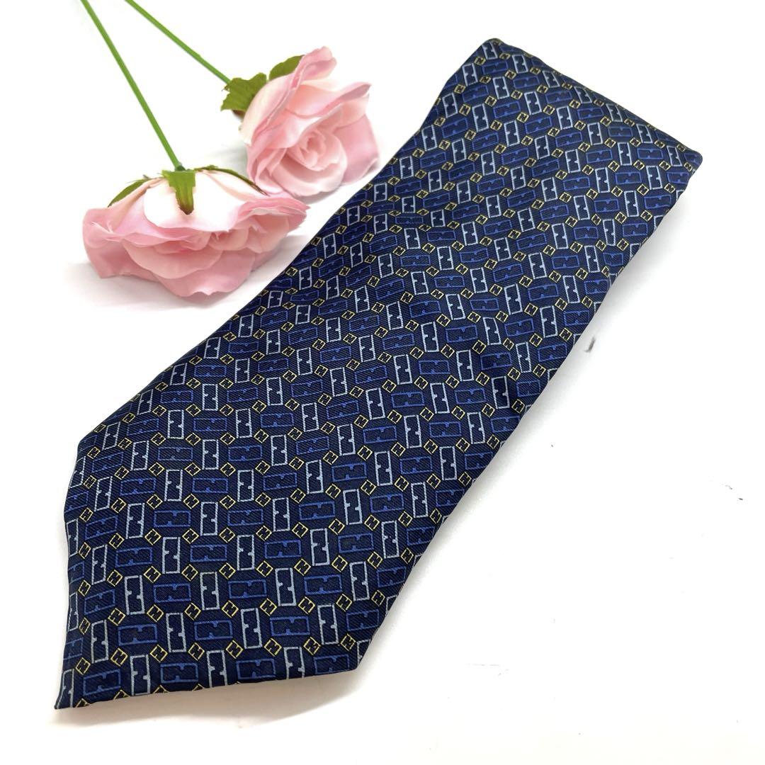 Fendi Silk Tie Suit Business Remake Formal FR81