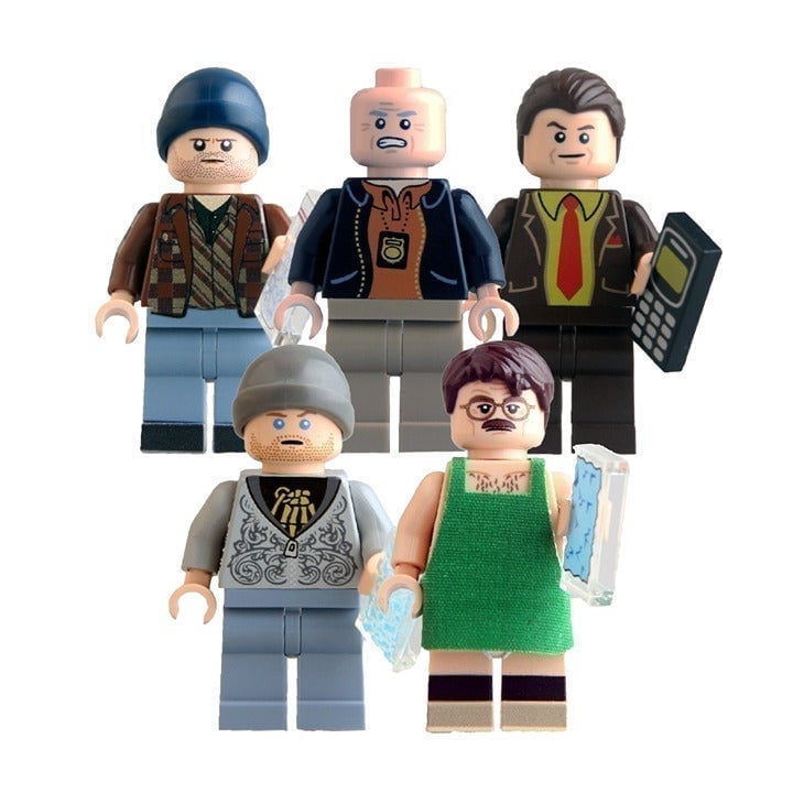 Breaking Bad 5 Minifigure Set - Custom Minifigures Figure Walter White Jesse
