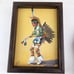 Indian Dancer at Heard Fair Signature by Dorothy Felton Cook Painting Framed