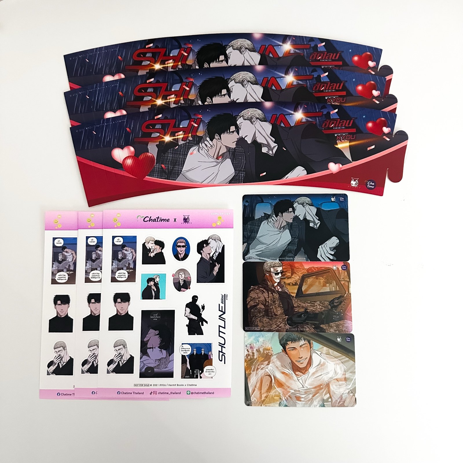 Shutline x cha time Thailand full set