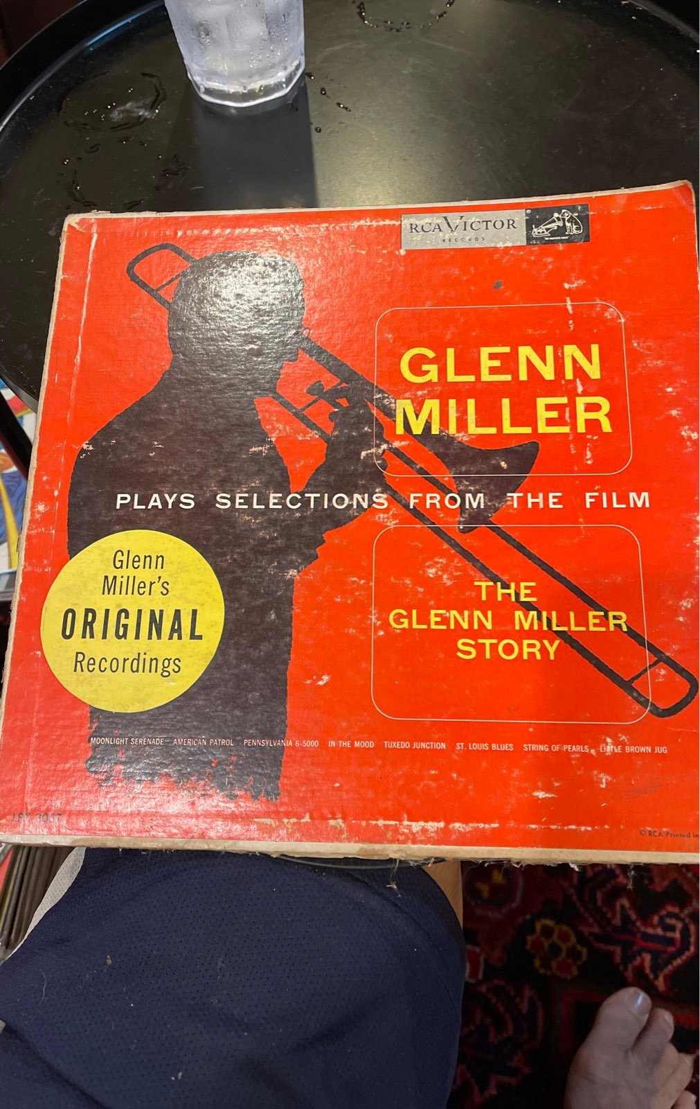 glenn miller LP record. Rca victor