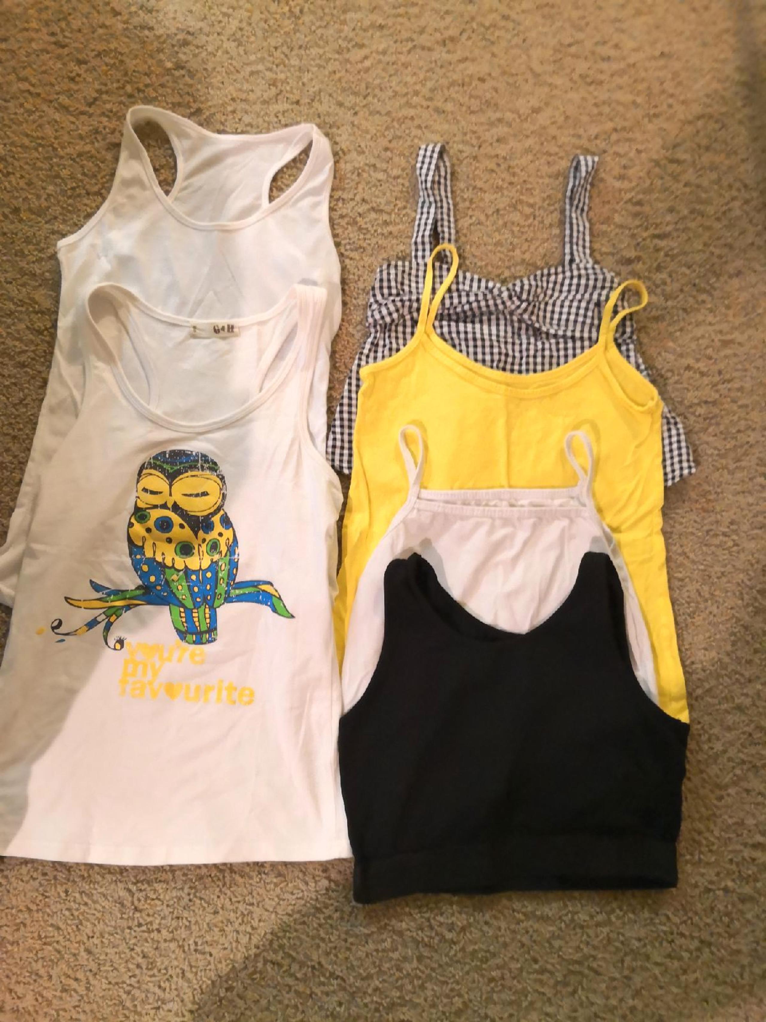 Tank Tops, Tank Crops And Camisole