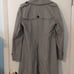 Houndstooth trench coat with button detail by oasis; size 14/40