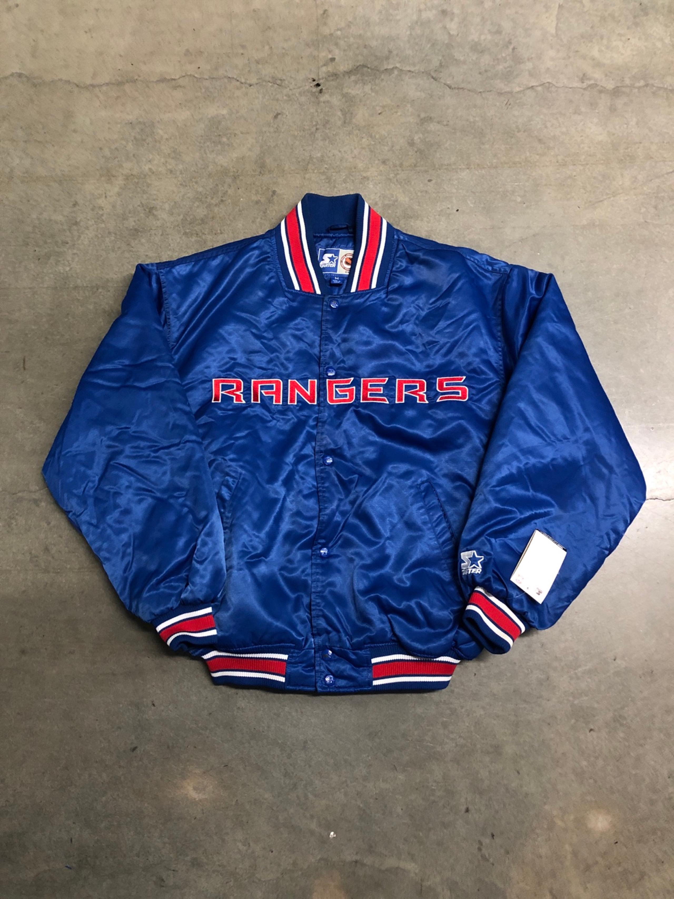 Vintage 90’s New York Rangers Starter NHL Bomber Jacket Men’s Medium Deadstock