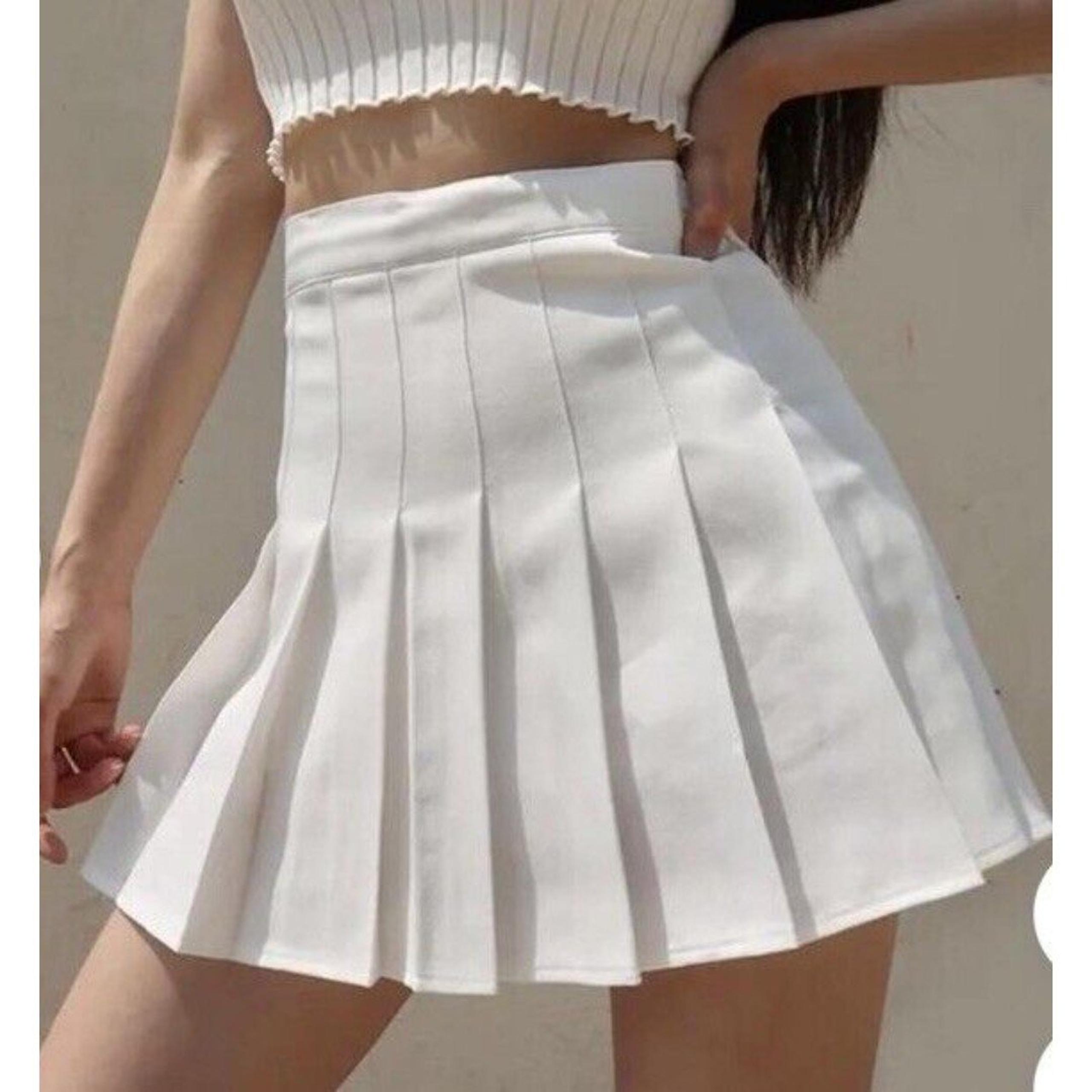 Wild Fable White Tennis Skirt NEW Pleated Women's XL, Mini Preppy Clueless, NWT