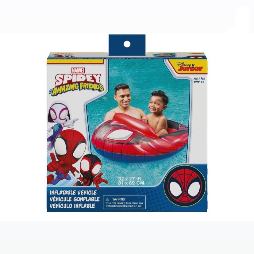Marvel Spider-Man Inflatable Vehicle Pool Float