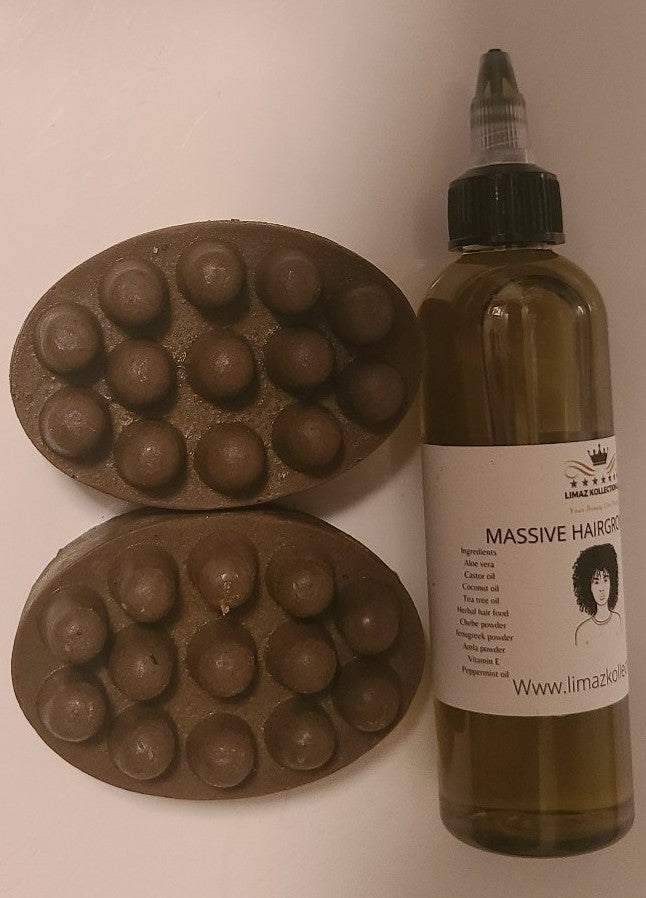 Massive hair growth serum & shampoo bar