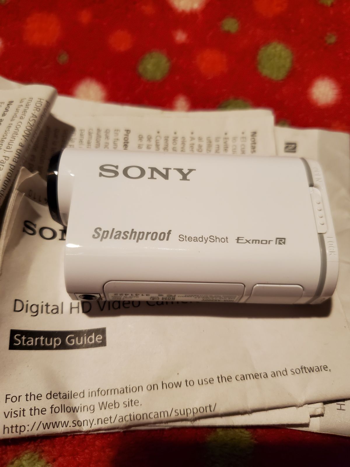 Sony HD video camera