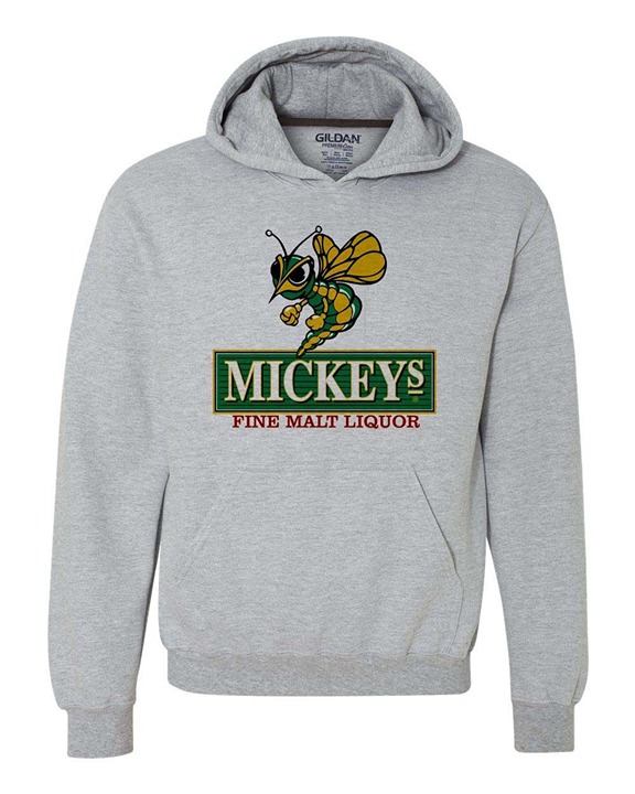 Mickey's Irish Malt Liquor Beer Hoodie Cotton Sweatshirt