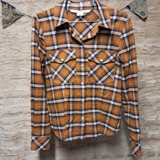 Veronica Beard Barnette Plaid Button Down Shirt