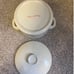 Brocc Your Body Mini Ceramic Cocotte Set, White & Green