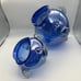 MCM Blown Glass Fish Set of 2 Bowl Vase