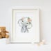 Set of 6 Safari Animal Nursery Art Print