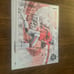 Justin Fields 16x20 signed ohio state ph