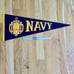 Vintage Navy Academy Midshipmen Football Basketball Baseball Banner Pennant