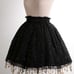Boguta Lolita Single Layer Paillette Gorgeous Stars Hemline Skirt (60cm）