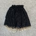 Boguta Lolita Single Layer Paillette Gorgeous Stars Hemline Skirt (60cm）