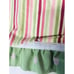51 Inch Custom Valance Tab Girl Room and 4 custom tie backs Pink Green Yellow