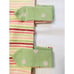 51 Inch Custom Valance Tab Girl Room and 4 custom tie backs Pink Green Yellow