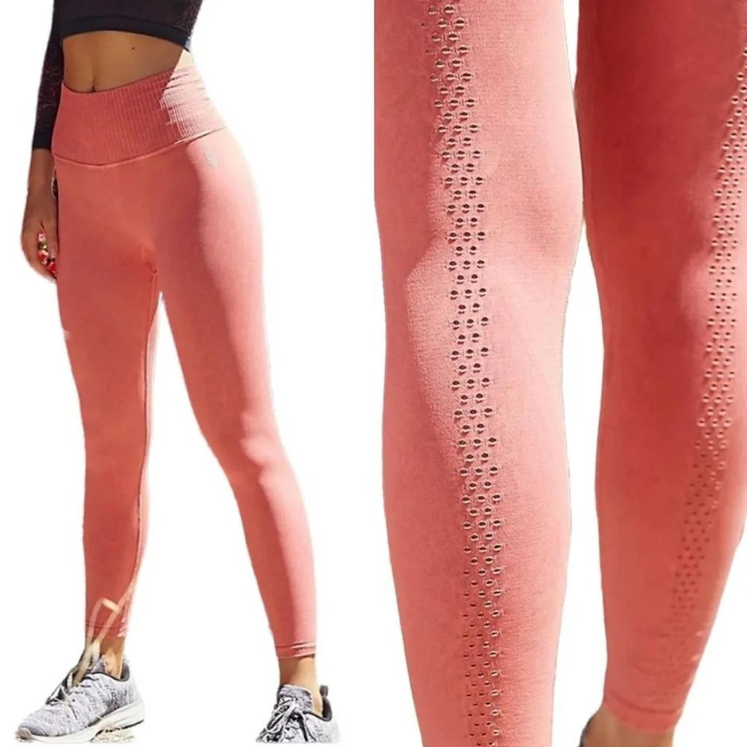 Free People Movement | Good Karma Leggings Women's Pomelo XS/S NWT