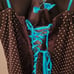 Victoria's Secret Black Dot Babydoll