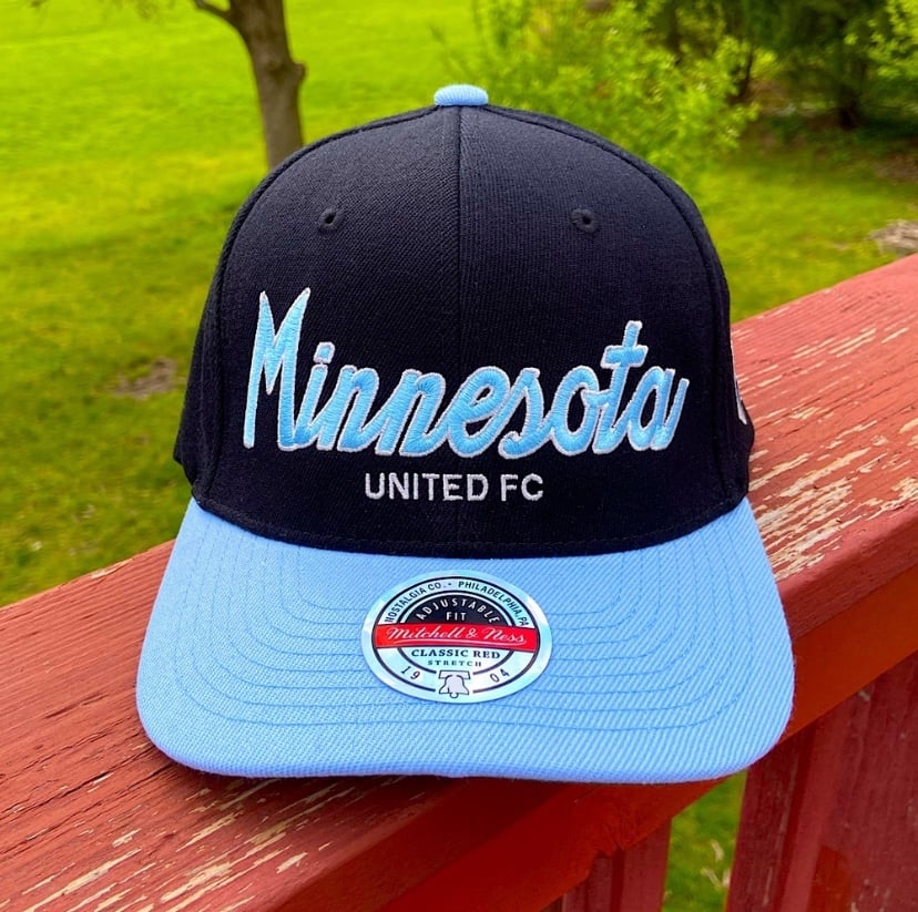 Brand New Mitchell and Ness Minnesota United FC Snapback Hat