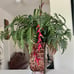 Faux Fern Plant with Metal Pot