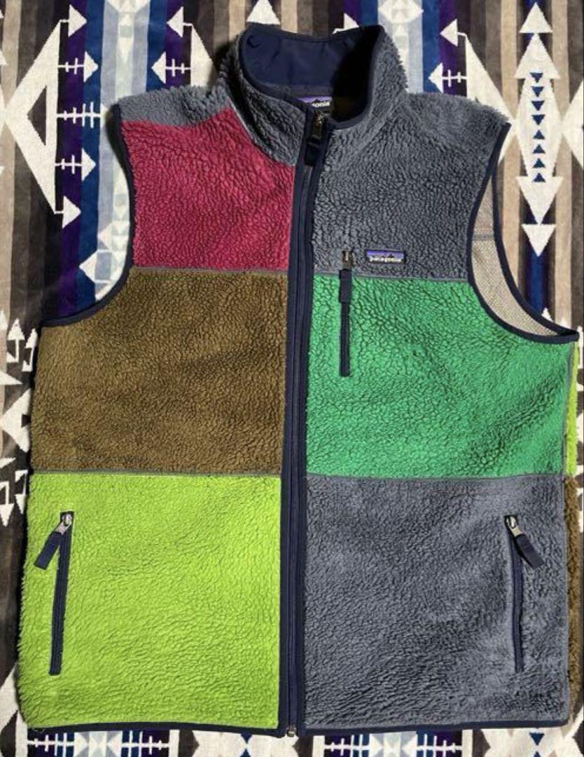 Patagonia RETRO X Vest Patchwork Multicolor XL