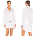 L'Academie x Revolve Gia Dress in White XS NWT 218