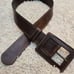Banana Republic Brown Leather Belt Vintage Italian S