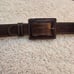 Banana Republic Brown Leather Belt Vintage Italian S