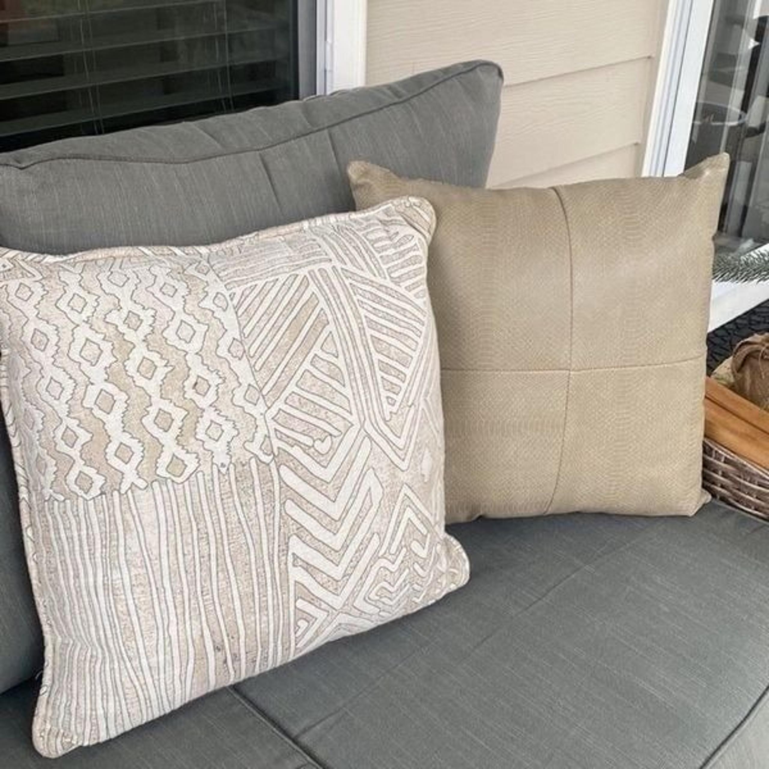 Custom High-End Accent Pillows (2)