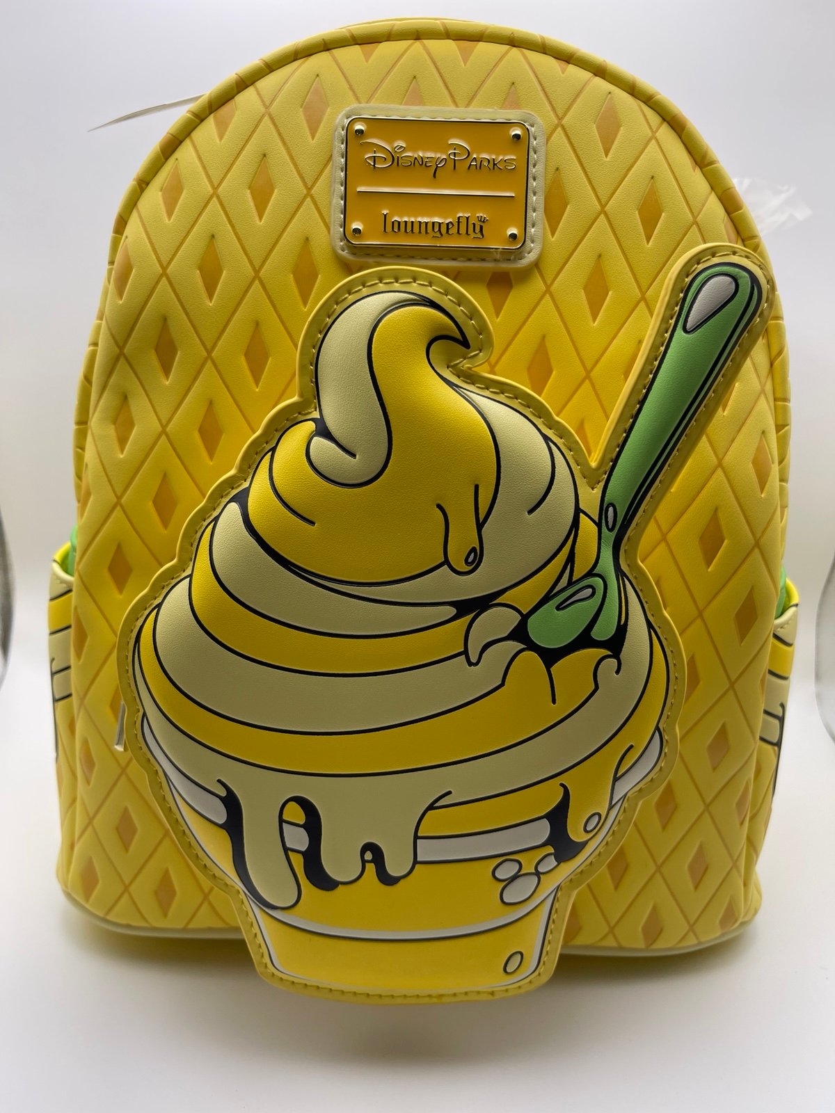 Disney Parks Loungefly Disney Eats Pineapple Swirl Dole Whip Mini Backpack - NWT