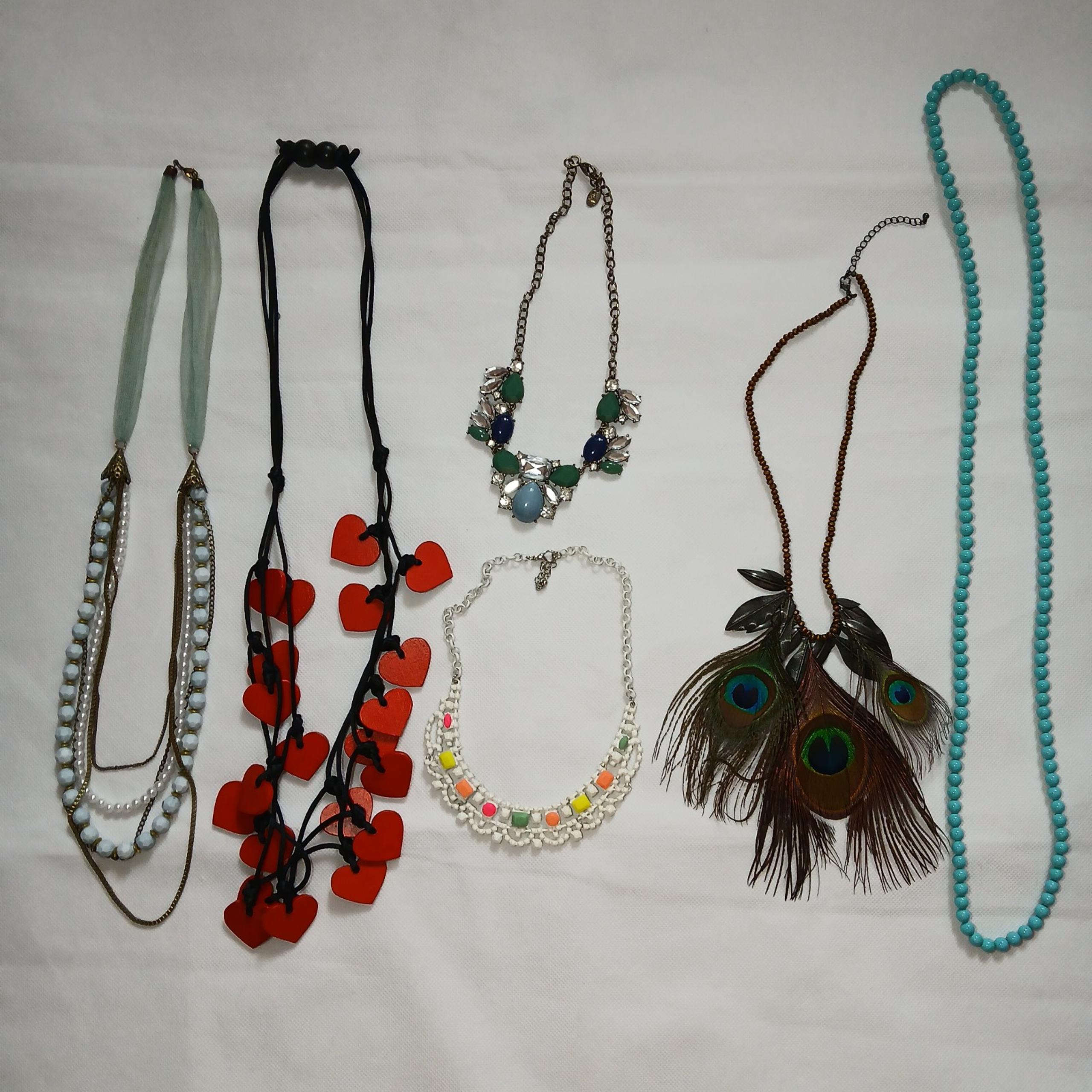 6 Beaded, Gemstone, and Statement Necklaces