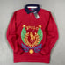 Polo Ralph Lauren Uni Crest Logo Rugby Shirt Corduroy Medium M RL