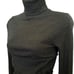 Polo Ralph Lauren Heather Gray Stretch Ribbed Knit Turtleneck Sweater Top