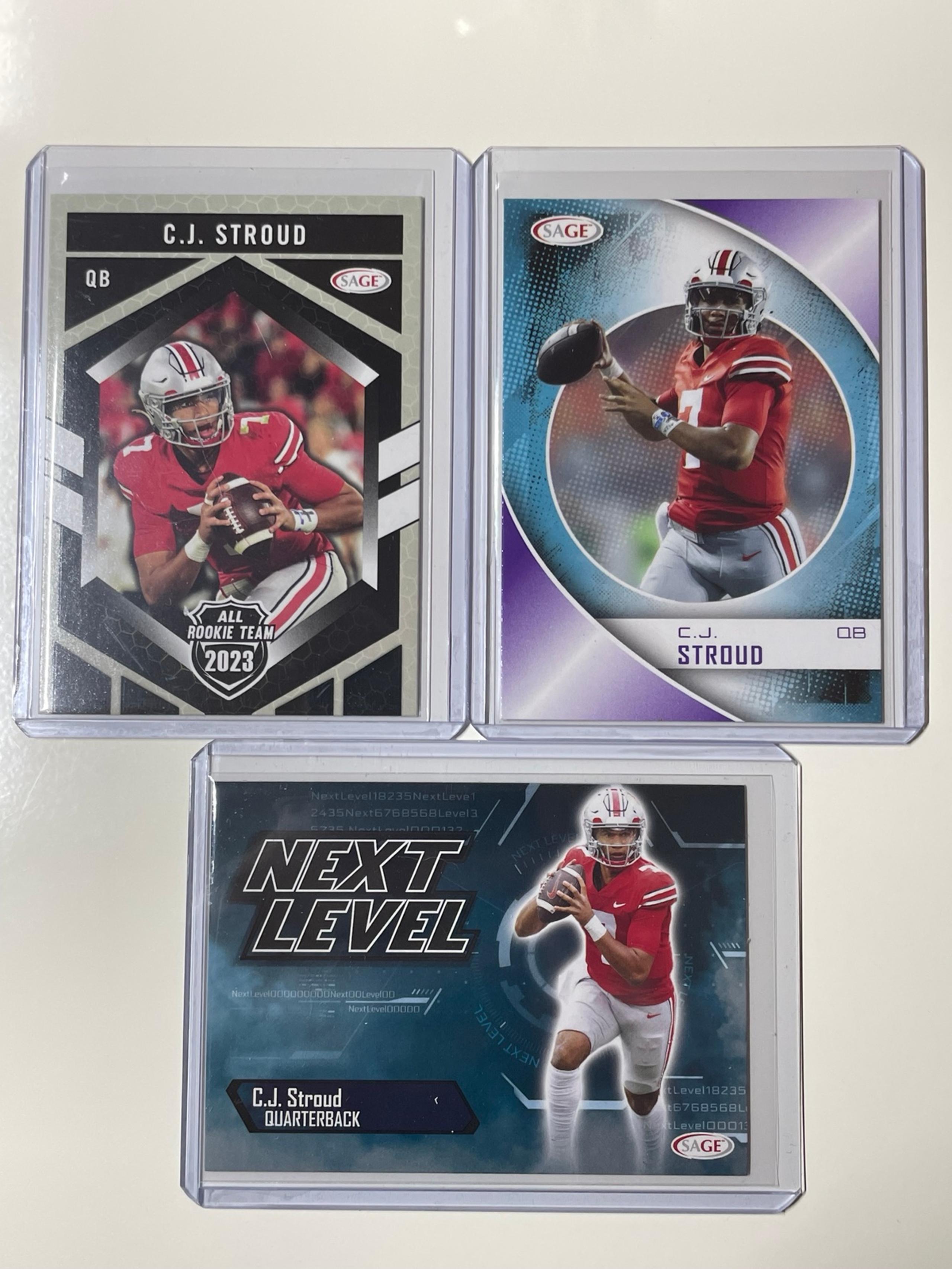 2023 SAGE Low Series -  C.J. Stroud Card Lot