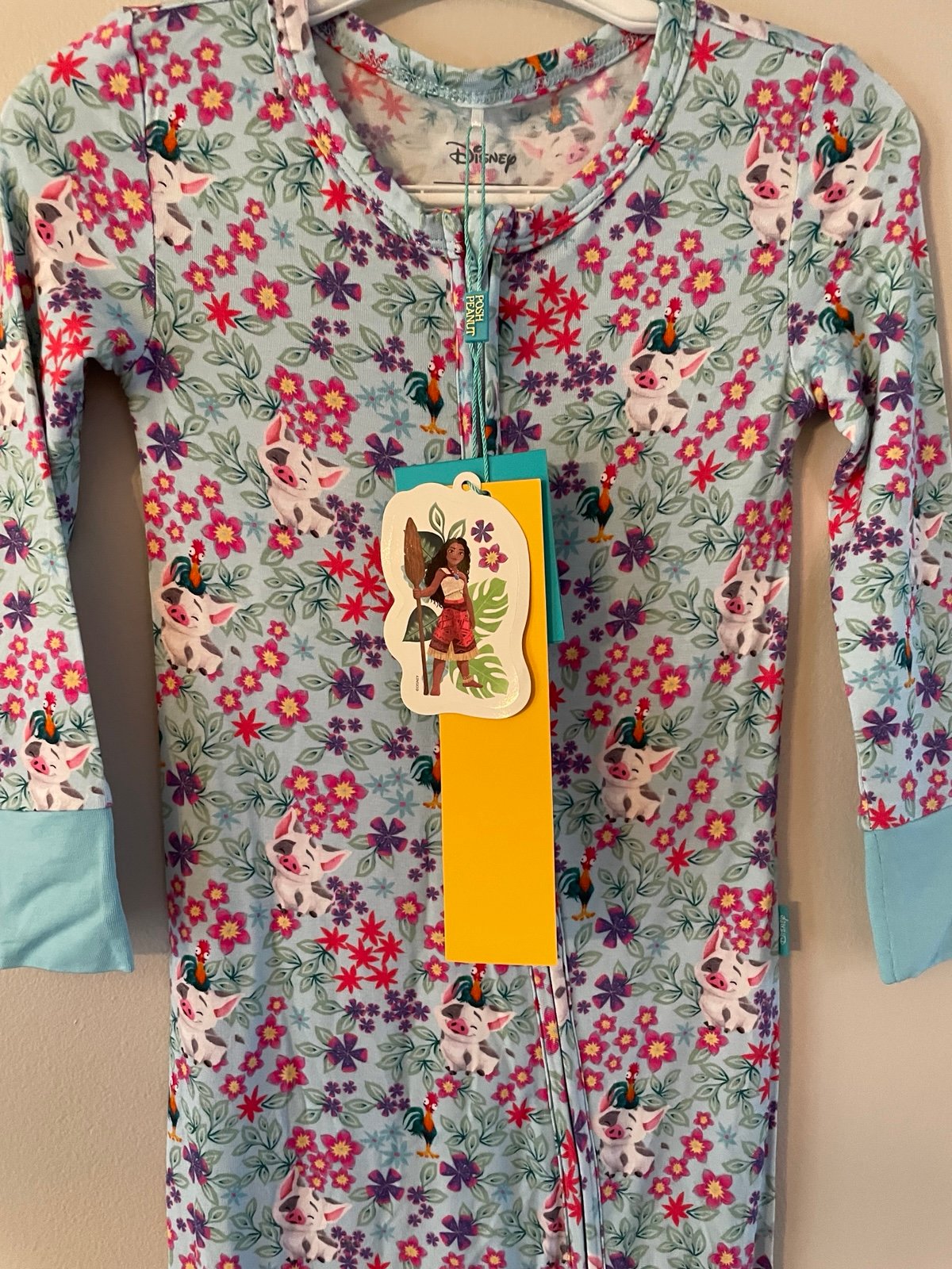 Posh Peanut Moana Bamboo Zippy 2T