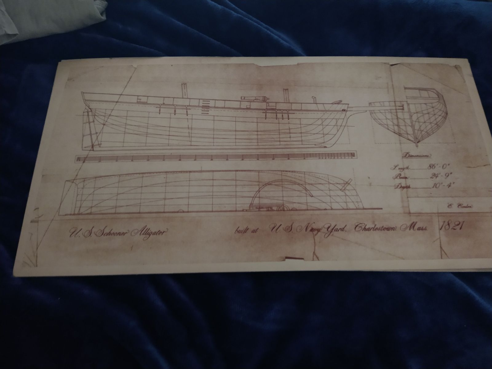 Vintage scetch
