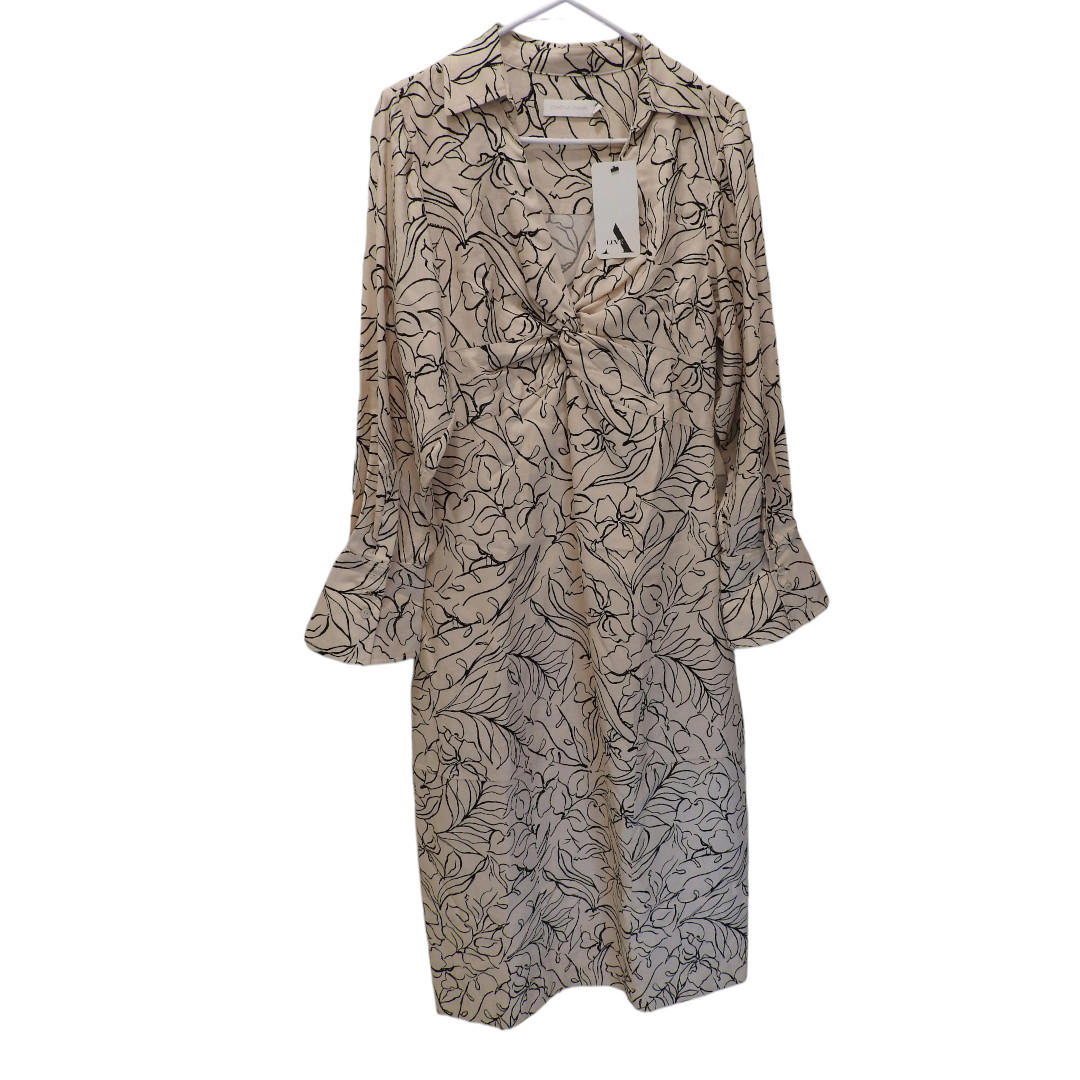Jonathan Simkhai Lee Multicolor Print Long Sleeve Midi Dress - Size 6
