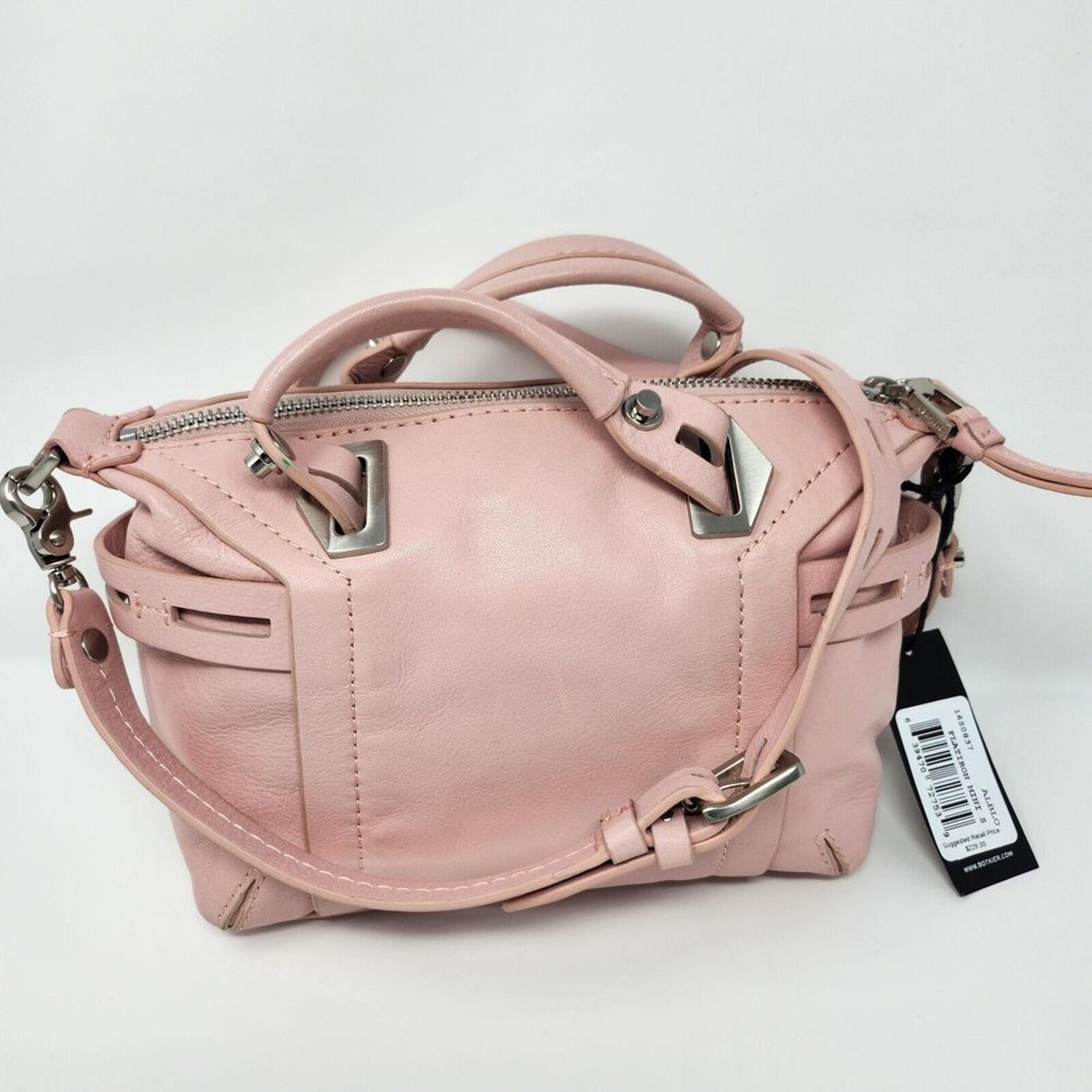 Botkier | Blush Pink Leather Small Flatiron Satchel NWT $228