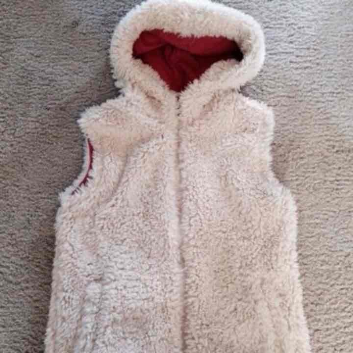 Mini Boden super soft vest jacket 11/12