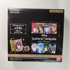 Disney Twisted Wonderland Glitter Card Collection New Art Ver. BOX Bandai Japan
